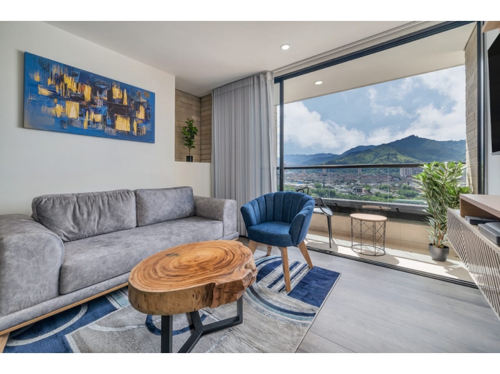 VENTA DE APARTAMENTO AMOBLADO, RENTAS CORTAS, SABANETA