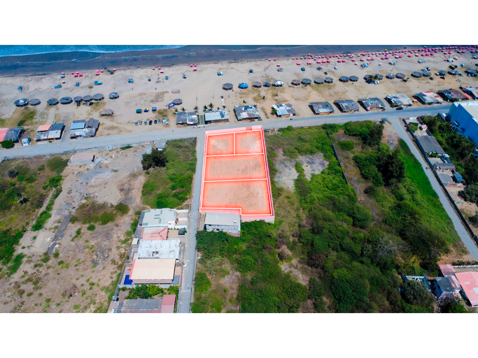 TERRENOS EN VENTA FRENTE AL MALECON DE PLAYAS VILLAMIL