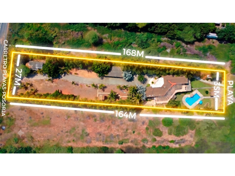 VENTA DE CASA CON TERRENO FRENTE AL MAR PLAYAS VILLAMIL KM 8 VIA DATA - 2
