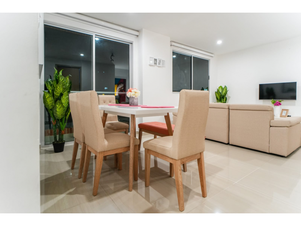 2242 APARTAMENTO EN VILLA SANTOS 85 M² AMOBLADO — foto 4