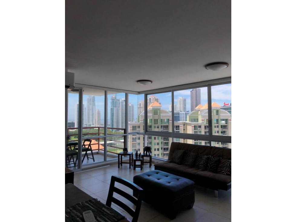 COSTA DEL ESTE, AMPLIO APARTAMENTO DE 175MTS, 3 RECÁMARAS, AMOBLADO