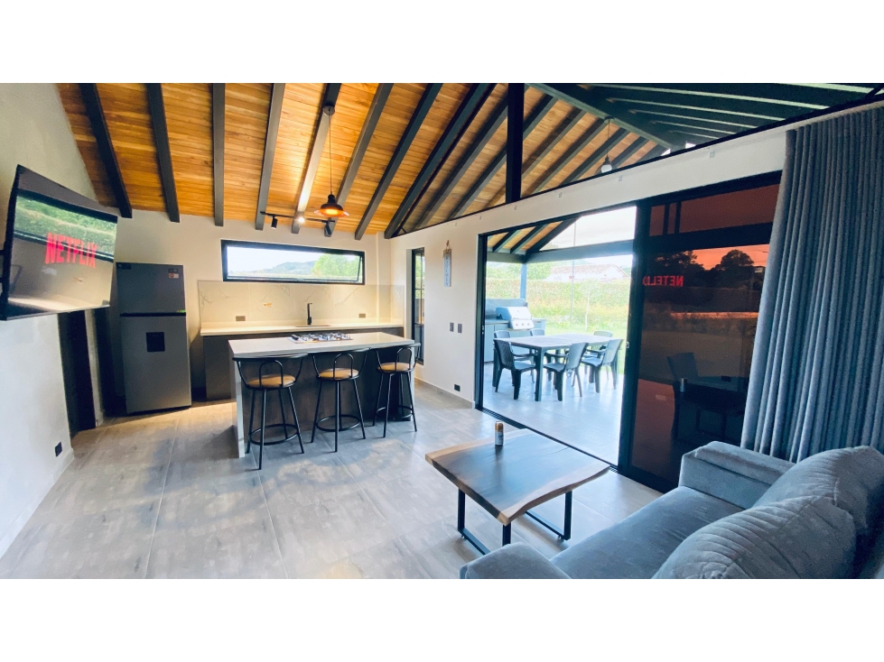 Casa campestre en arriendo en Rionegro, Antioquia Vereda Pontezuela — foto 4