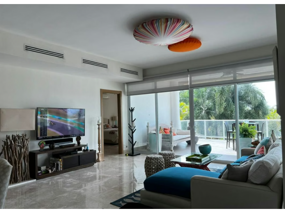 SE VENDE HERMOSO APARTAMENTO FRENTE AL MAR EN BIJAO AMOBLADO - 5