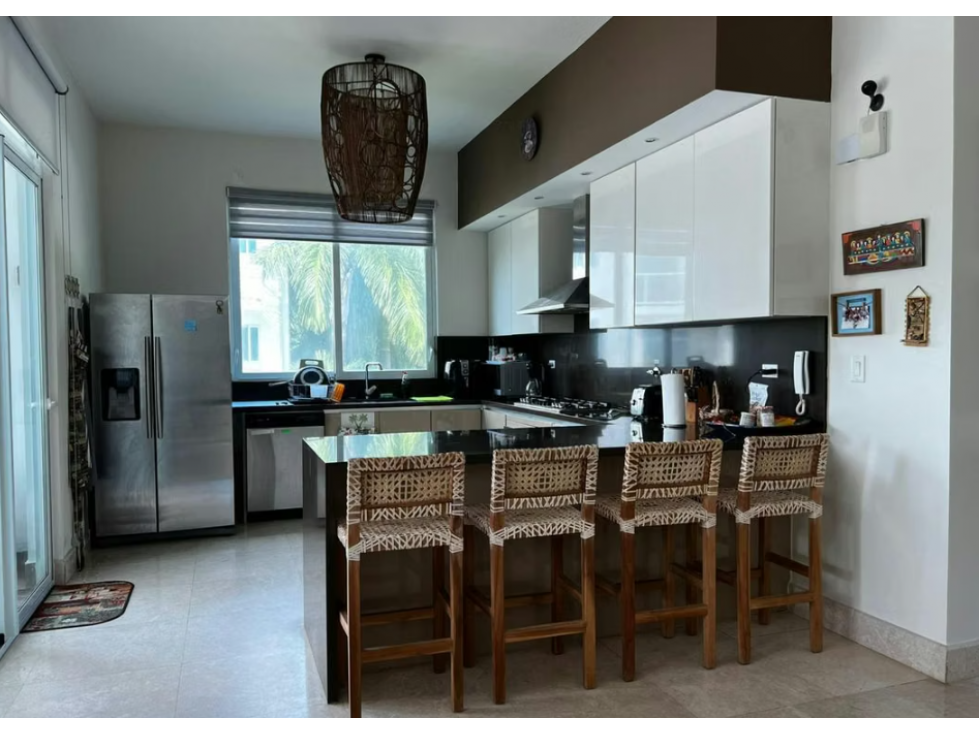 SE VENDE HERMOSO APARTAMENTO FRENTE AL MAR EN BIJAO AMOBLADO - 6