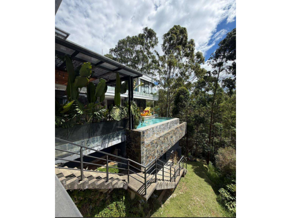 Casa Campestre de lujo vista panorámica, piscina infinita La Calera — foto 3