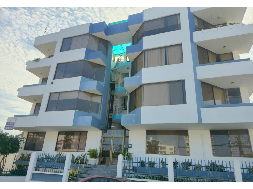 Vendo departamento 2 Habitaciones con Vista al Mar en Edificio Bahu
