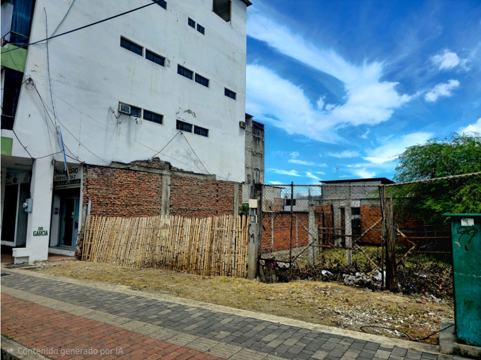 Vendo terreno en zona comercial Manta Av. 24 — foto 5