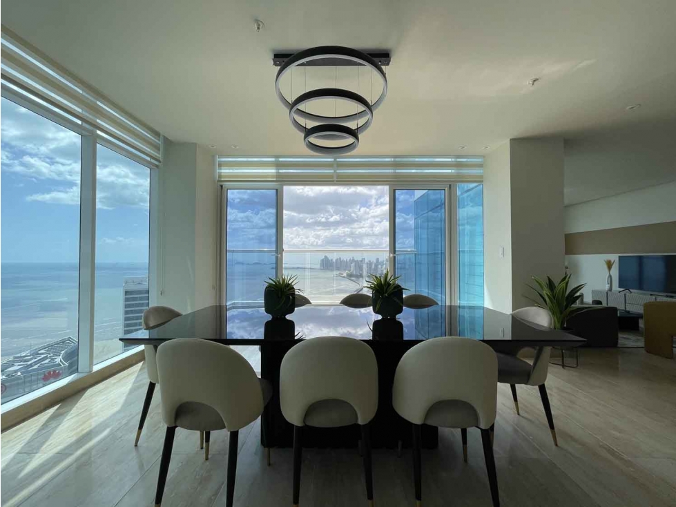 ALQUILER PENTHOUSE DE 2 NIVELES EN COSTA DEL ESTE | VISTA AL MAR — foto 3