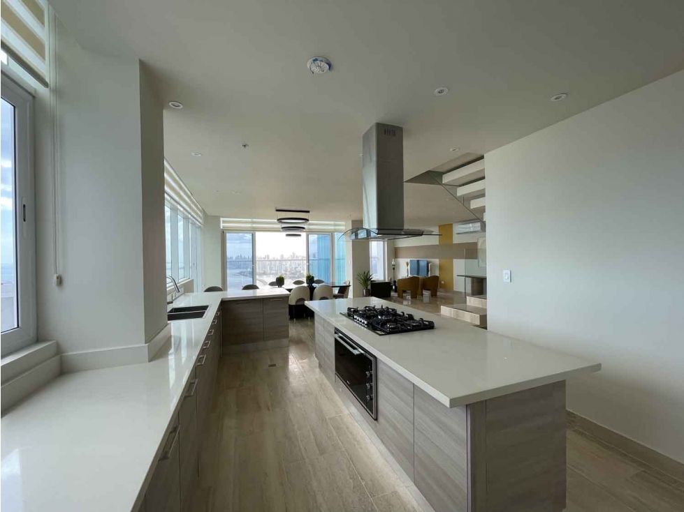 ALQUILER PENTHOUSE DE 2 NIVELES EN COSTA DEL ESTE | VISTA AL MAR — foto 5