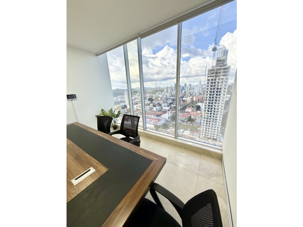 OFICINA AMOBLADA EN ALQUILER AV BALBOA | 50 M² | VISTA AL MAR (MZ) - 4