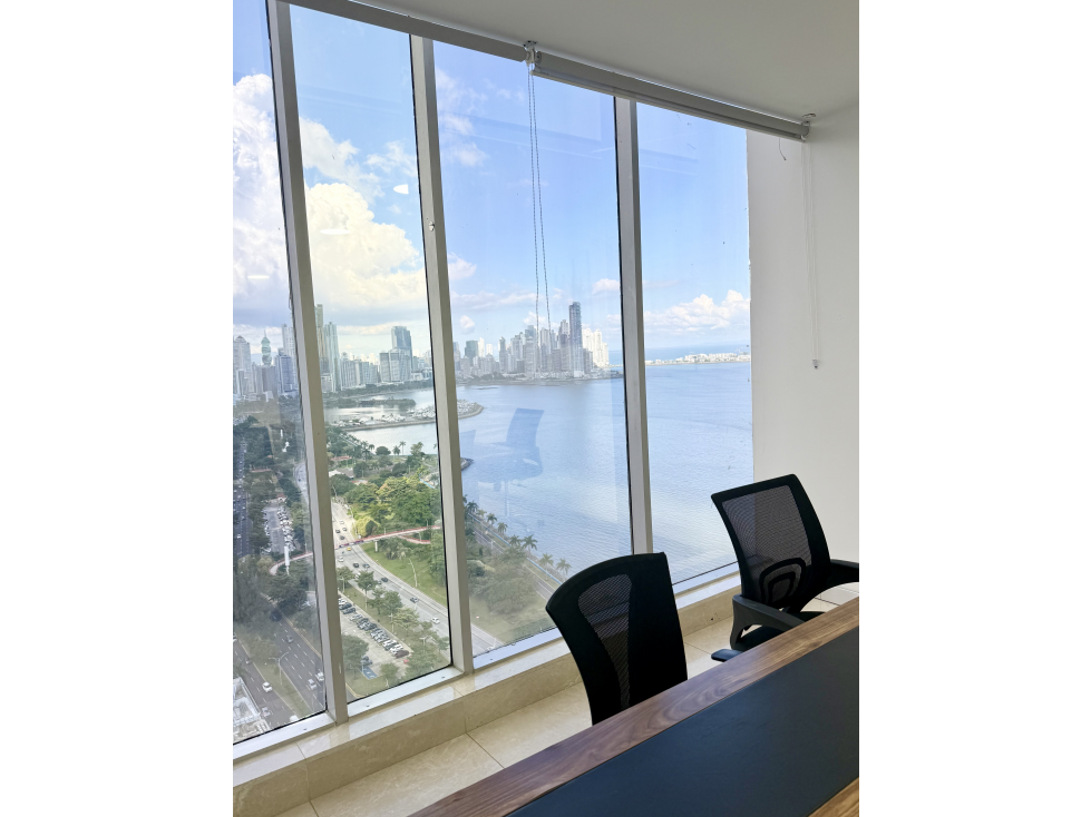 OFICINA AMOBLADA EN ALQUILER AV BALBOA | 50 M² | VISTA AL MAR (MZ) - 2