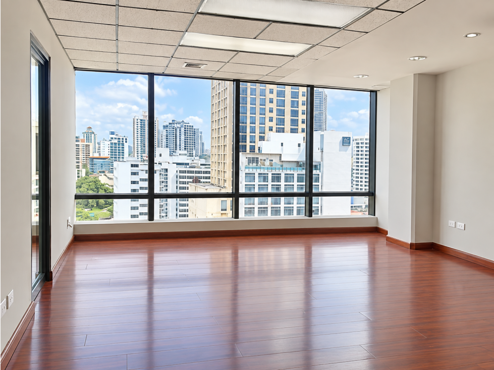 Oficina en Alquiler, Calle 50 Zona Bancaria | 218 m² | 5 Estac