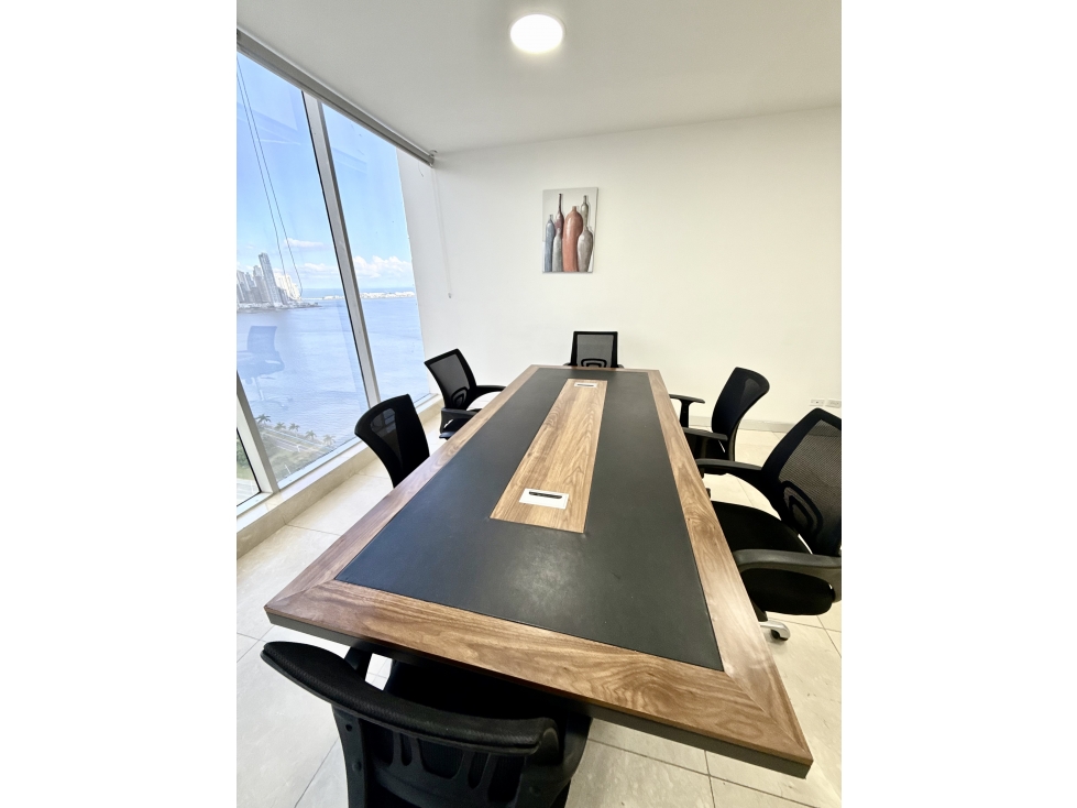 OFICINA AMOBLADA EN ALQUILER AV BALBOA | 50 M² | VISTA AL MAR (MZ) - 3