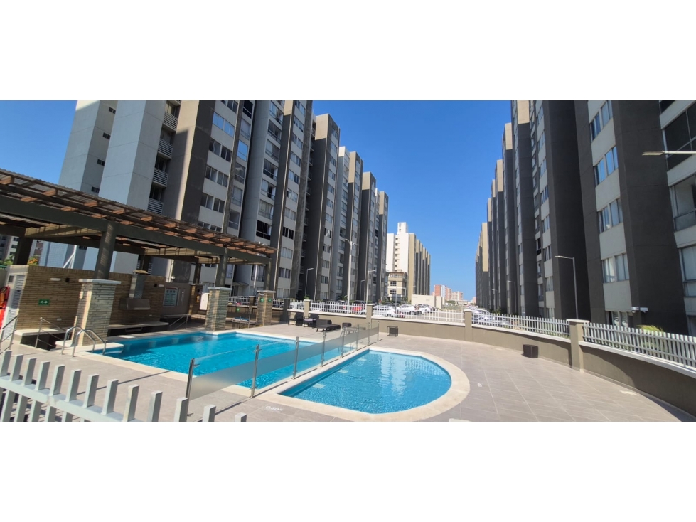 VENTA APTO 57 MTS MALLORQUIN AMORE AMOBLADO PISO 10