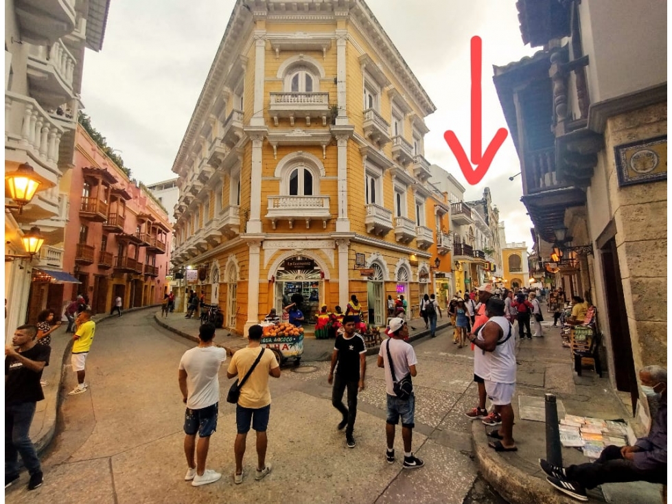 CASA VENTA CENTRO HISTORICO CON LOCAL COMERCIAL CARTAGENA