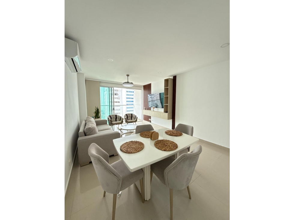 APARTAMENTO EN VENTA EDIFICIO ACUARELA BOCAGRANDE CARTAGENA — foto 2