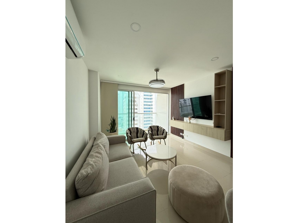APARTAMENTO EN VENTA EDIFICIO ACUARELA BOCAGRANDE CARTAGENA — foto 3