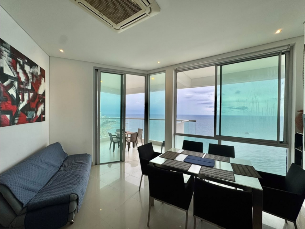 VENTA APARTAMENTO EDIFICIO MURANO ELITE BOCAGRANDE CARTAGENA — foto 3