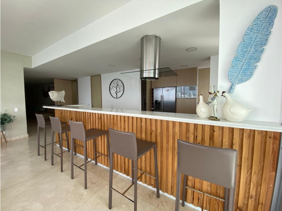 VENTA APARTAMENTO EDIFICIO MAR DE CRISTAL CASTILLOGRANDE CARTAGENA