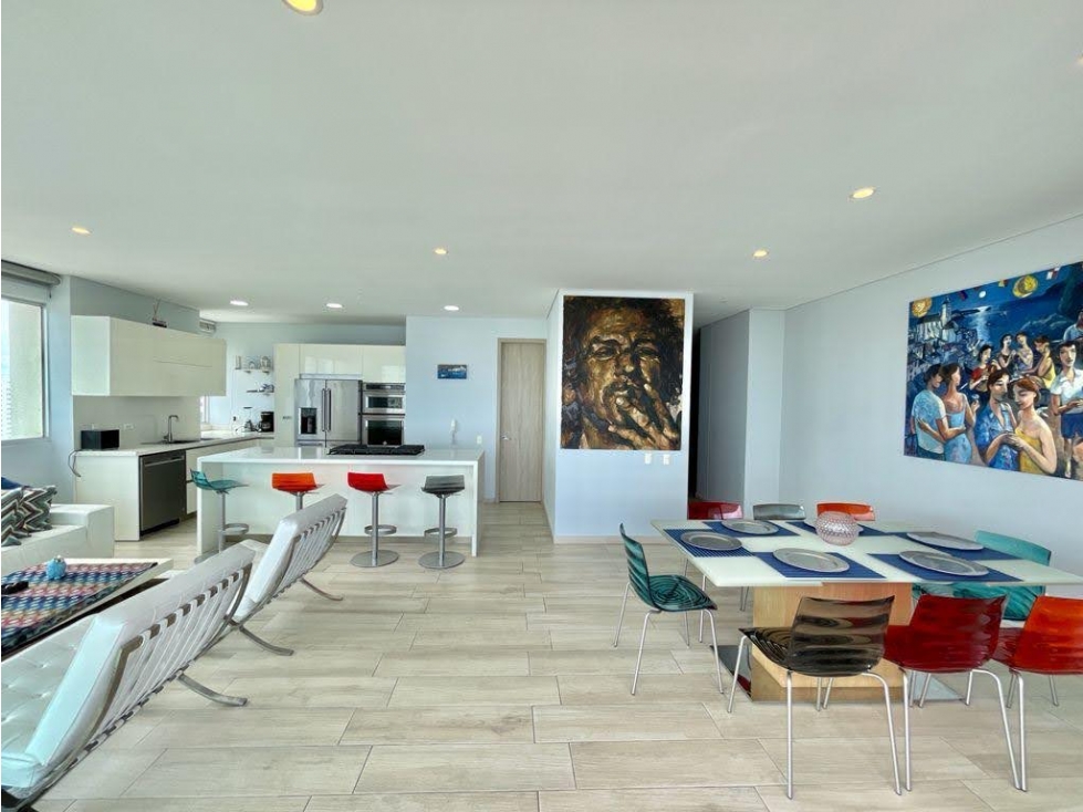 VENTA APARTAMENTO OCEANIC 44 BOCAGRANDE CARTAGENA — foto 3