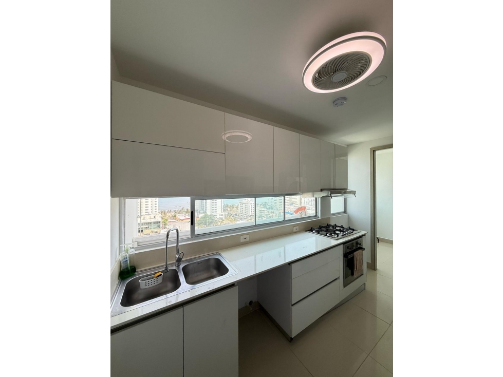 APARTAMENTO EN VENTA EDIFICIO ACUARELA BOCAGRANDE CARTAGENA — foto 6