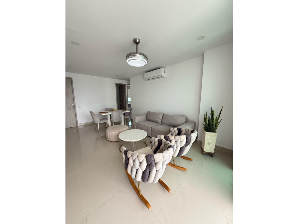 APARTAMENTO EN VENTA EDIFICIO ACUARELA BOCAGRANDE CARTAGENA