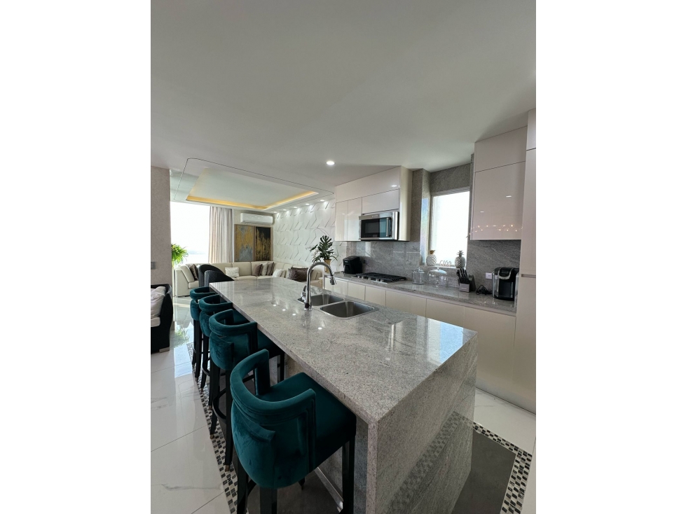 VENTA PENTHOUSE EDIFICIO HERITAJE CASTILLOGRANDE CARTAGENA — foto 4