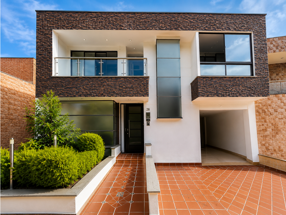 Venta de casa para estrenar en sabaneta de 3 niveles