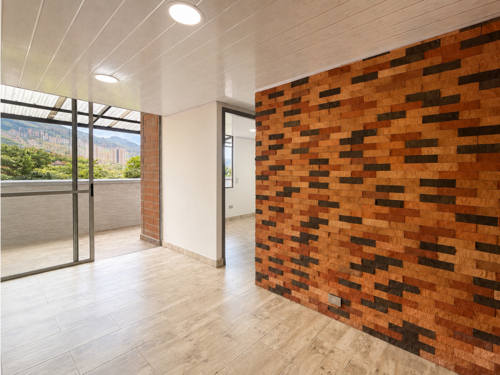 VENTA DE APARTAMENTO REMODELADO CON TERRAZA CALASANZ PARTE ALTA