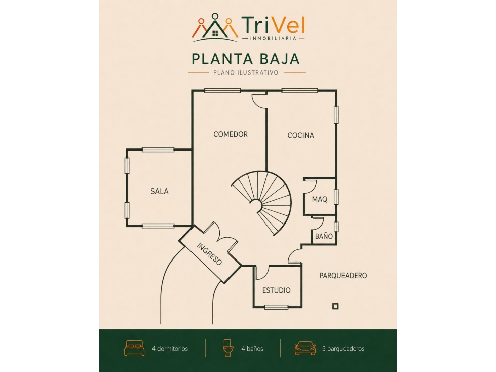 Casa en arriendo San Rafael - 3