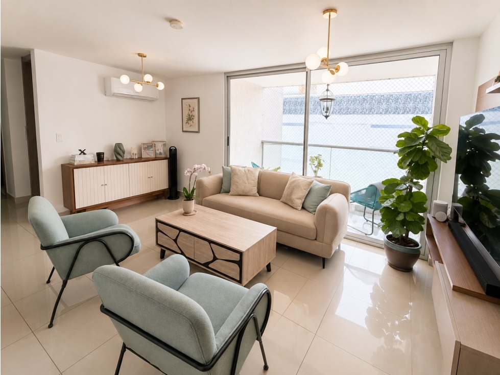 Apartamento Amoblado para Alquiler en Costa del Este