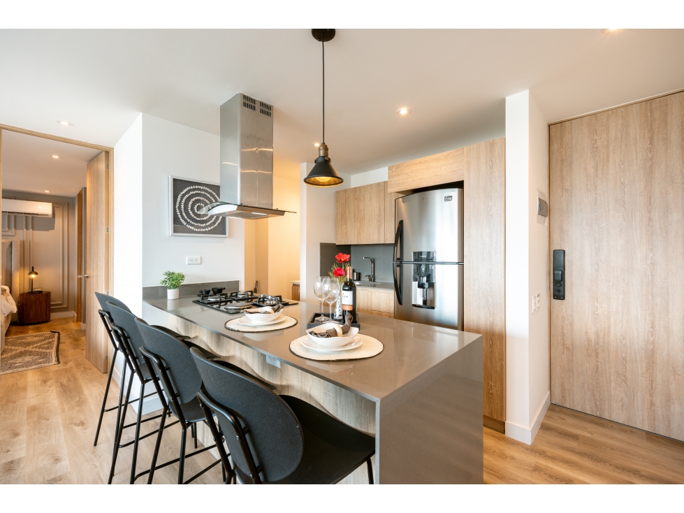 Apartamento de 2 habitaciones con renta corta autorizada en El Poblado — foto 3