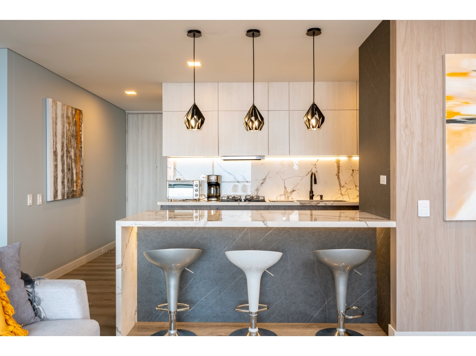 Apartamento de diseño con vista panorámica en El Tesoro (3HAB) — foto 4