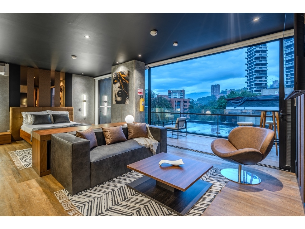 Apto de 1 habitación con terraza privada en Energy Living (Airbnb)