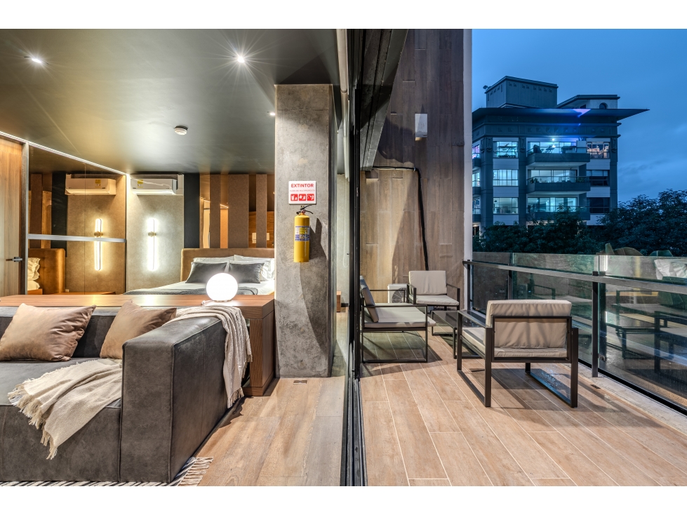 Apto de 1 habitación con terraza privada en Energy Living (Airbnb) — foto 4