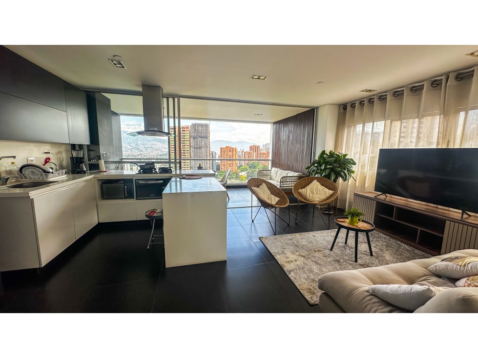 Excepcional Apartamento 80 m² / Vistas Panorámicas de Medellín (2hab) — foto 4