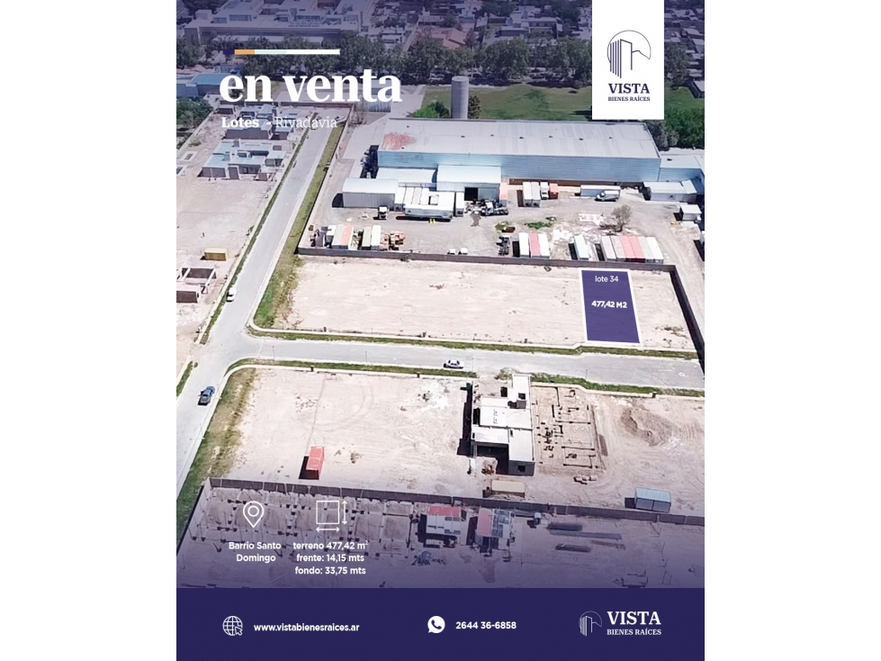 Lote en venta Barrio santo Domingo - 1