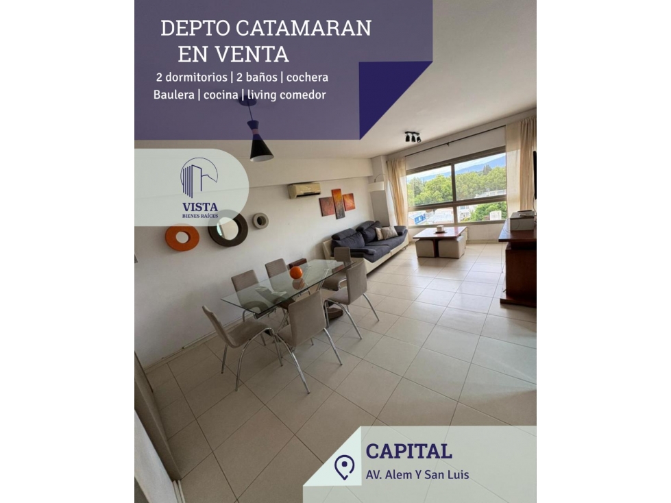 Departamento Premium en venta edificio Catamaran