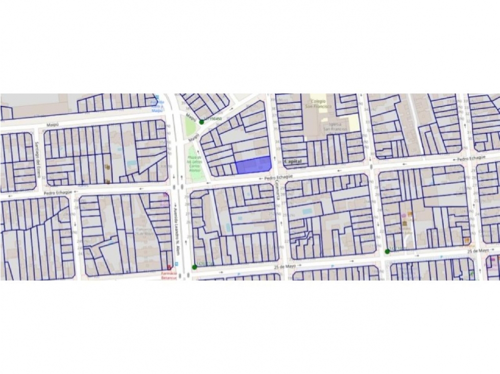 venta de terreno en esquina centrica - 6