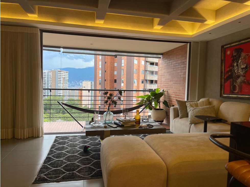 Apartamento exclusivo con espectacular vista panorámica en El Poblado