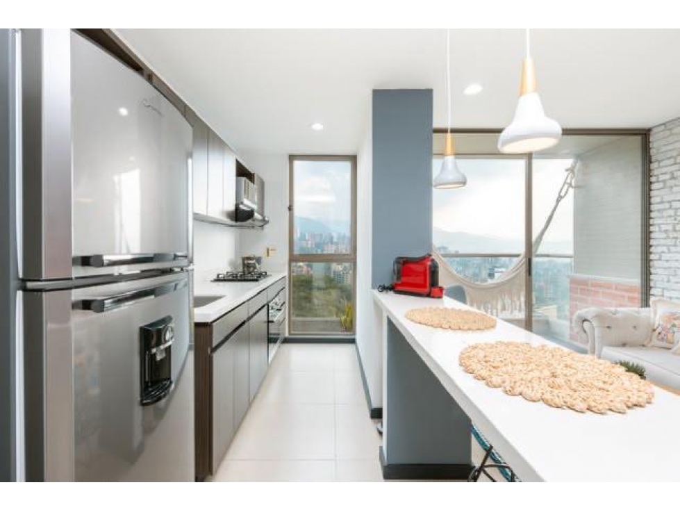 Apartamento en arriendo en altos del poblado