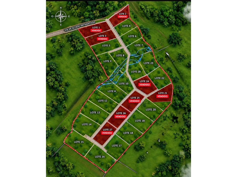venta de lotes en el carmen de viboral - 1