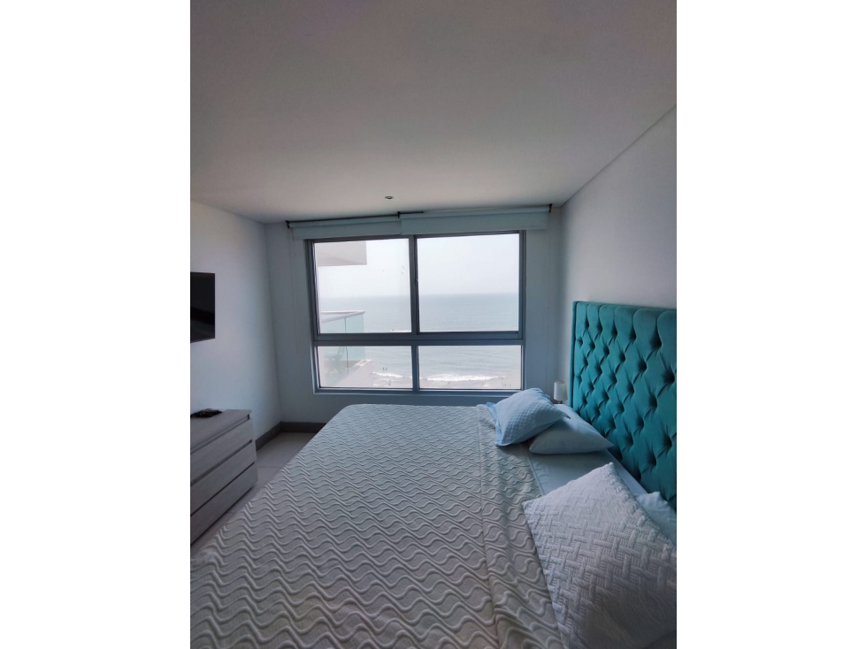 Venta de apto 1 alcoba Cartagena vista al mar