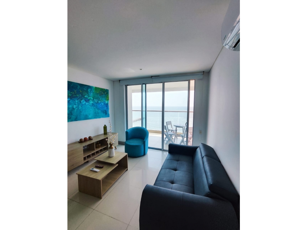 Venta de apto 1 alcoba Cartagena vista al mar — foto 2