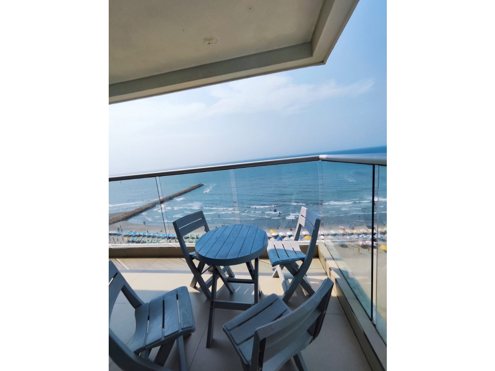 Venta de apto 1 alcoba Cartagena vista al mar — foto 3