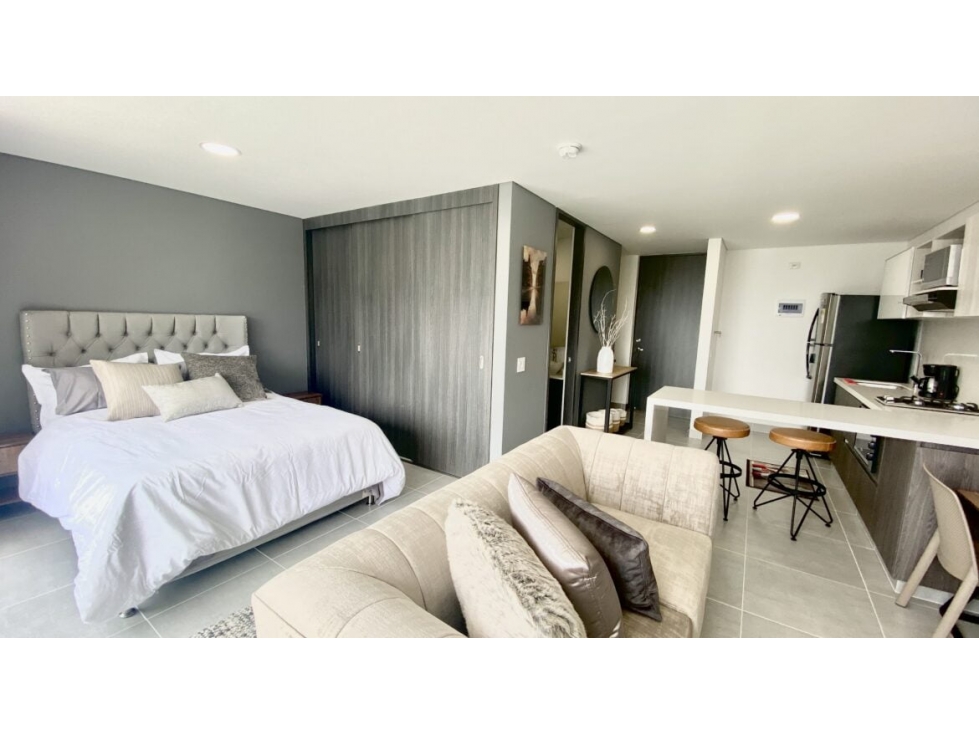 PLU-2190 APARTAMENTO AMOBLADO TIPO LOFT CIUDAD DEL RIO