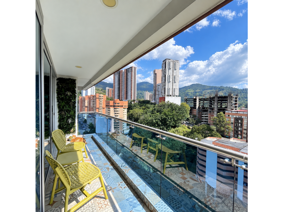Apartamento en venta con estudio y gran vista, Las Lomitas, Sabaneta — foto 2