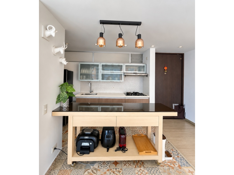 Apartamento en venta con estudio y gran vista, Las Lomitas, Sabaneta - 6