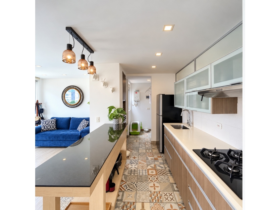 Apartamento en venta con estudio y gran vista, Las Lomitas, Sabaneta - 4