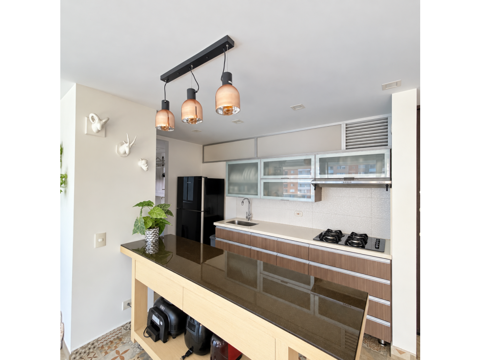 Apartamento en venta con estudio y gran vista, Las Lomitas, Sabaneta — foto 6